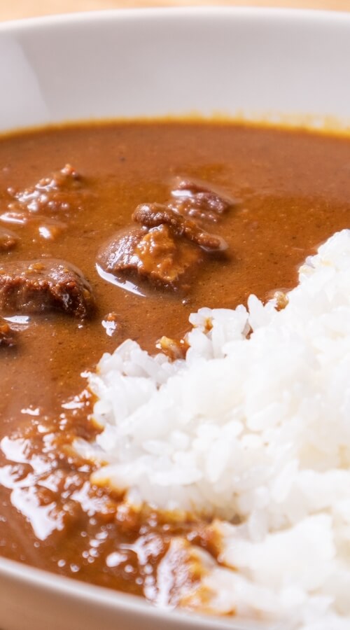 カレーライスのモーニングサービス